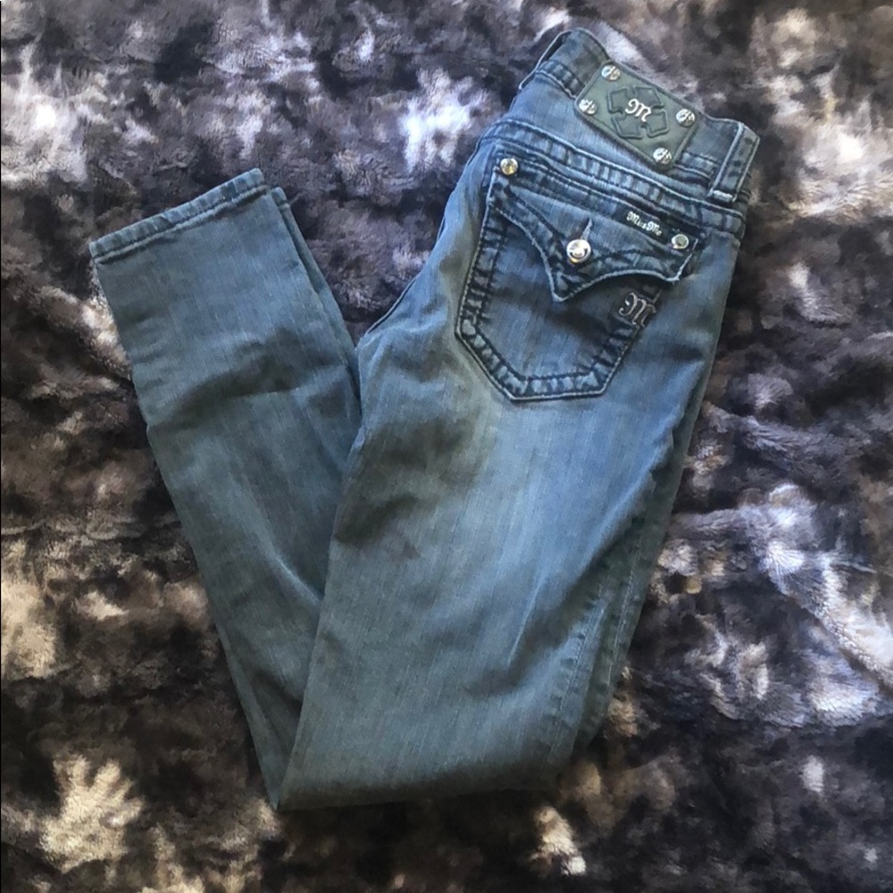 ⭐️ Miss me grey wash skinny jeans⭐️